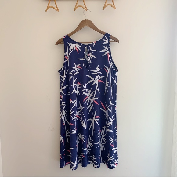 Tori Richard Bamboo Print A Line Dress - Picture 8 of 8